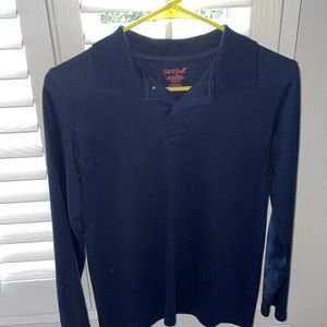 Long sleeved collar neck shirt